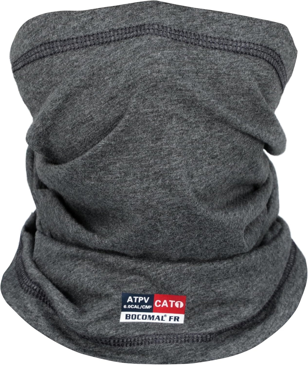 BOCOMAL FR Neck Gaiter Face Mask for Summer 4oz EX Lightweight Flame Resistant Welding Hood-CAT1