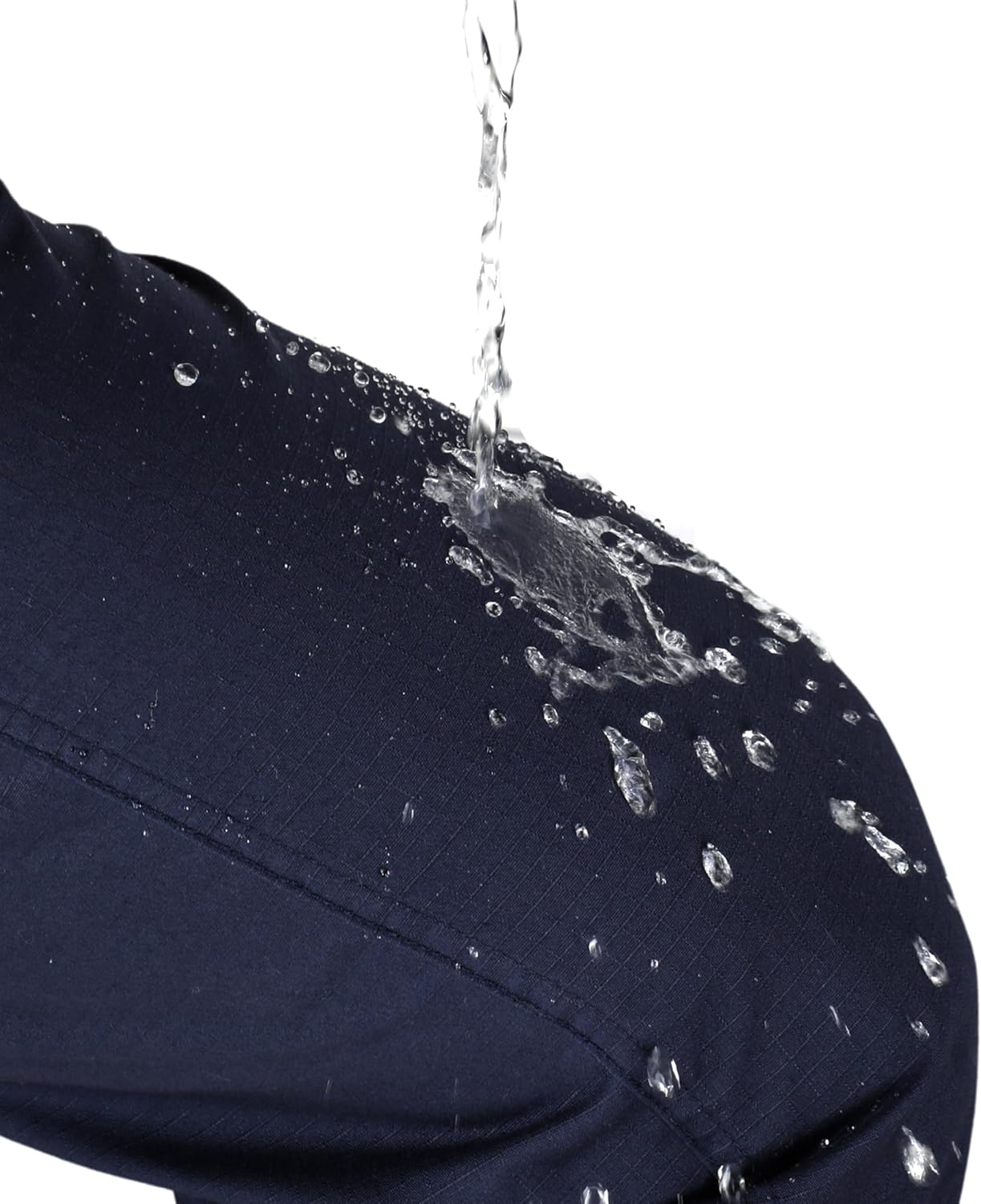 BOCOMAL FR Stretch Pants for Men Lightweight Ripstop Relaxed Casual Style Water Repellent Finish Flame Resistant Work Jeans
