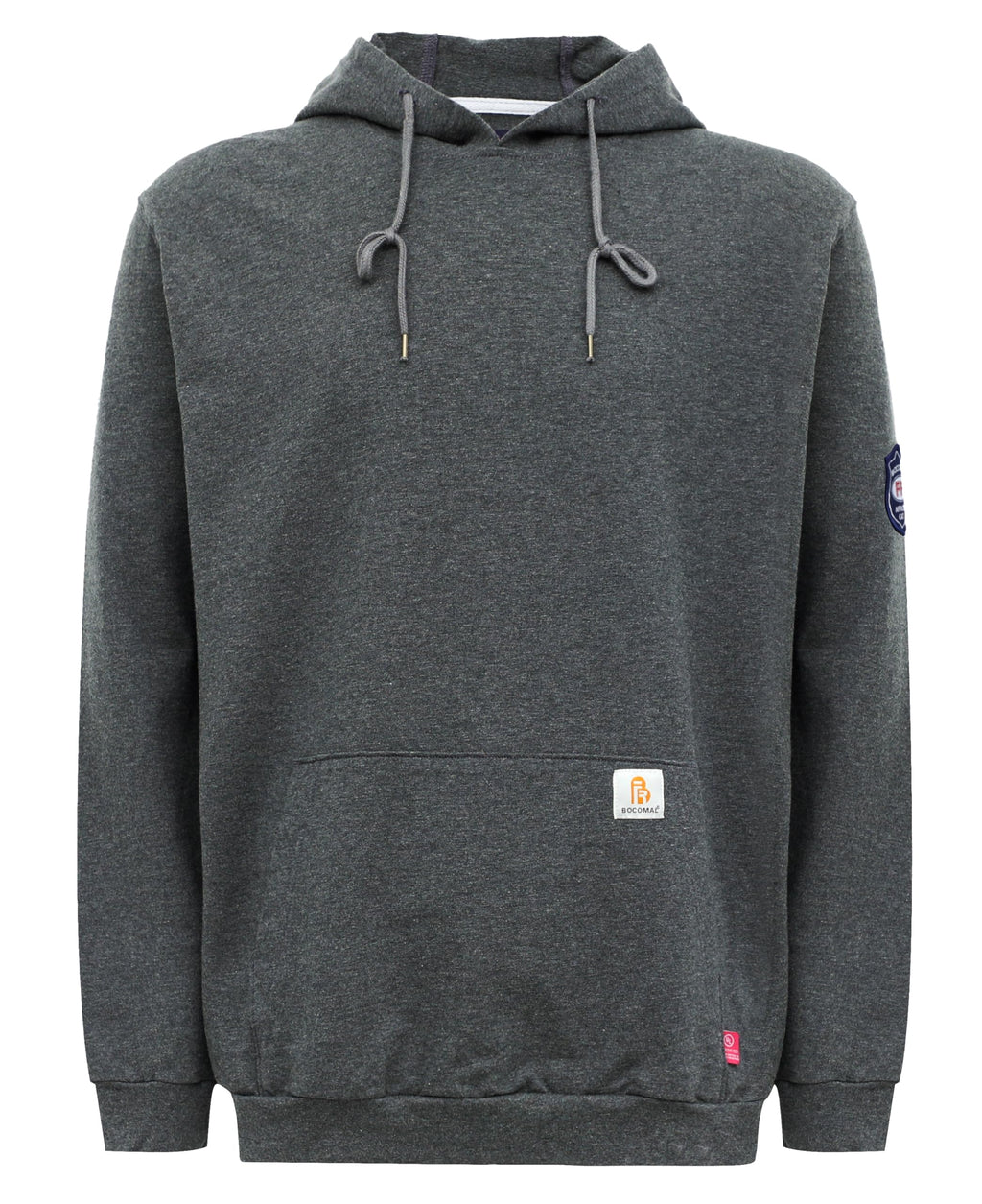 BOCOMAL FR Hoodie Pullover Idea for Summer 7.5oz Lightweight Cotton Flame Resistant Sweatshirt (Non Fleece)