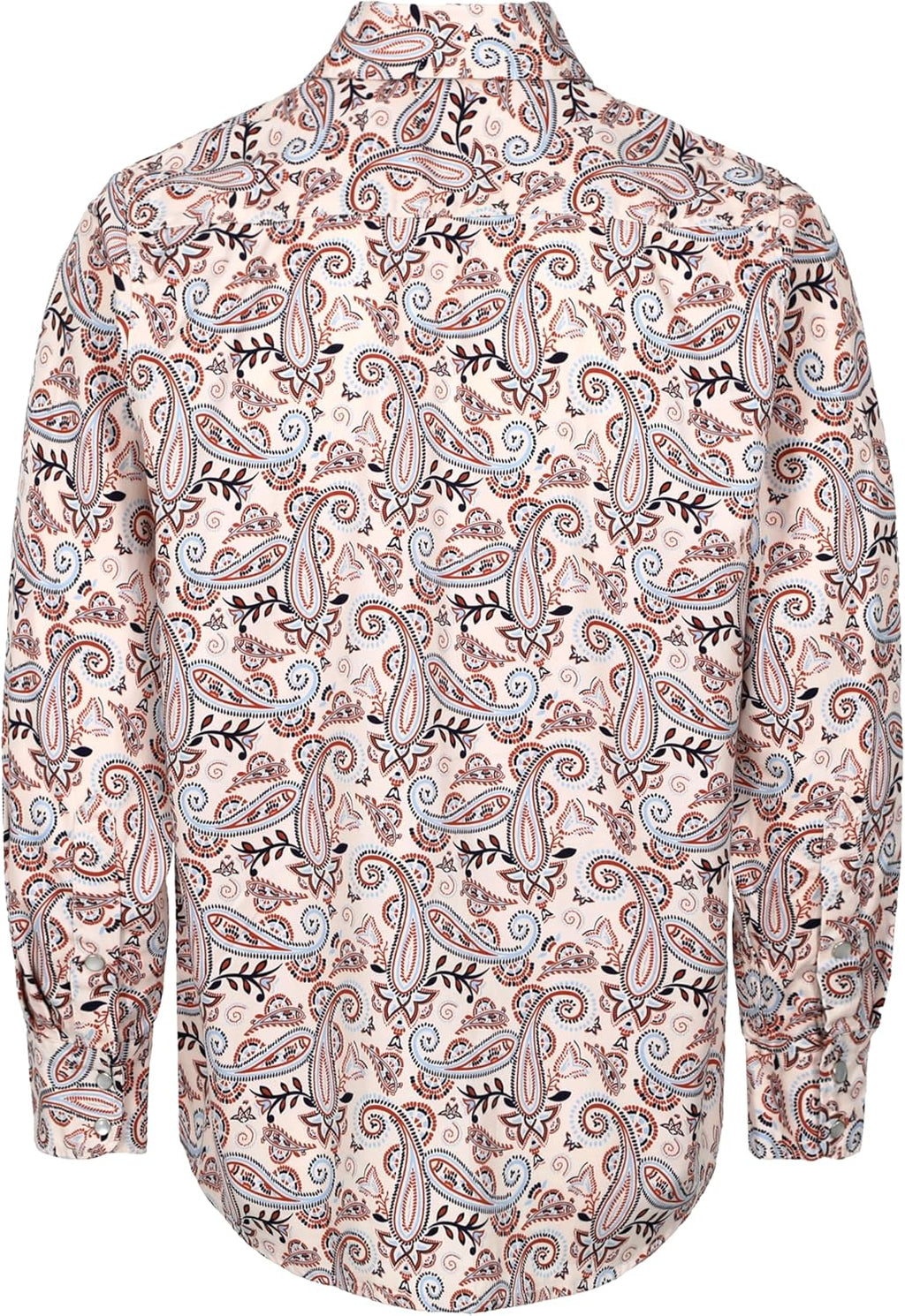 BOCOMAL FR Shirts Printed Paisley/Hawaii Lightweight Pearl Snaps/Button Down Flame Resistant NFPA2112 CAT2 Work Shirt