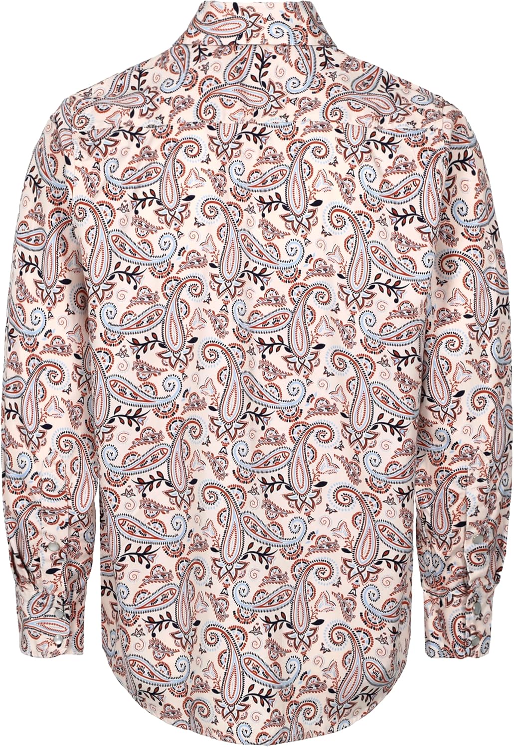 BOCOMAL FR Shirts Printed Paisley/Hawaii Lightweight Pearl Snaps/Button Down Flame Resistant NFPA2112 CAT2 Work Shirt